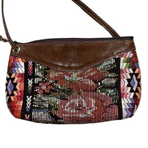 Needlepoint Mini Crossbody Bag